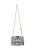 MYMO Schoudertas ‘Pop Eyetheme’  blauw denim / rood / zwart / wit