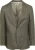 Suitable Blazer Linnen Panama Olijfgroen
