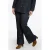 YOEK regular waist broek zwart