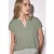 Street One Dames Blouse in effen kleur in Groen