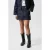 Nudie Jeans Elvy Workwear Denim Skirt Dark Blue