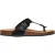 Threadbare Platte teenslippers voor heren (Zwart)