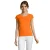 SOLS Dames/Dames Maan V Hals T-shirt (Oranje)