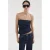 Mango gestreepte top donkerblauw
