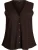 Zizzi Bodywarmer ‘Talia’  donkerbruin