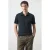 Mango Man slim polo donkerblauw