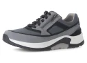 Gabor Rollingsoft Sneakers met sleehak , veterschoen, lage schoen, vrijetijdsschoen, buitenrits, g-breedte
