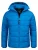 Arctic Seven Gewatteerde Winterjas voor Heren met Afneembare Capuchon Blauw