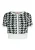 myMo ROCKS Gebreid vest  zwart / wit