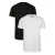Urban Classics Heren Basic T-shirt (Set van 2) (Zwart/Wit)