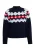 Dreimaster Gebreide trui Dames Navy Veelkleurig