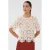Kaffe top crochet ecru