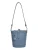Anna Luchini Turquoise Rundleer Tas