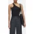 Closed One Shoulder Tanktop T-shirts Black
