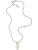 DIESEL Ketting  goud / zilver