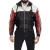Dolce & Gabbana Zwarte Leren Hoodie Blouson Jas Herenjakker