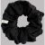 Mikuta The Black Crinkle Scrunchie