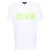 Dsquared2 Cool Fit Groen Blur Icon Logo Wit T-shirt