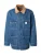 LEVI’S ® Tussenjas ‘Berkley Chore Coat’  blauw denim / brokaat
