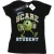 Li-cense Disney dames monsters university schrikken student katoenen t-shirt