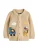 Next Gebreid vest  blauw / bruin / brokaat / wit