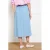 LOLALIZA midi rok blauw