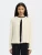 SELECTED Gebreid vest  wit