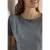 Cecil Dames Shirt van geverfde jersey in Grijs