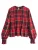 Next Blouse  rood / zwart / wit