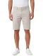 Chino shorts Brax grijs katoen polyester elastaan