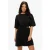 NIKKIE t-shirtjurk zwart