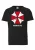 LOGOSHIRT Shirt ‘Resident Evil’  rood / zwart / wit