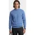 Bos Coltrui heren Blauw Tex Mockneck Pull SPE26305TE06BO/4006