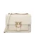 Beige Leren Schoudertas