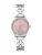 DKNY Analoog horloge  oudroze / zilver