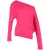 Tom Ford asymmetrische trui met één schouder in roze kasjmier