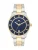 Rhodenwald & Söhne Analoog horloge  navy / goud / zilver