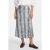 Karl Lagerfeld Snow Leo Fluid Skirt Karl Snow Leopard