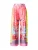 miss goodlife Broek ‘Sunset Dream’  geel / mintgroen / oranje / pink