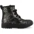 Shoesme Biker-boots sw23w001-i zwart / zilver