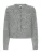 ICHI Gebreid vest ‘IHBELABLUE’  donkergrijs