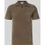 lindbergh relaxed fit poloshirt met V-hals