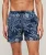 Gerecyclede Zwemshort met Print – 38 cm Blauw