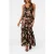 Forever New Poppy Petite Ruffle Gown Barkly Floral