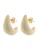 & Other Stories Oorbellen  crème / goud