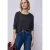 Street One Dames Shirt met gemêleerde look in Blauw