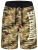 LONSDALE Sportzwembroek  beige / lichtbruin / groen / zwart / wit