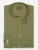 7Camicie Zakelijk overhemd ‘Caravaggio Linen Man Shirt Green’  groen