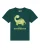 watabout.kids Shirt ‘Dinosaurier Kleine Schwester’  beige / bruin / appel / donkergroen