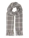 Only Onlmaja Check Fringe Scarf Cc Acc 15376286 Sjaals Humus Blue/brown